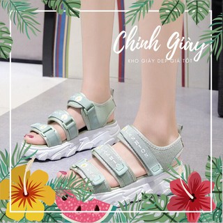 Dep sandal nữ, quai hậu nữ, hoa