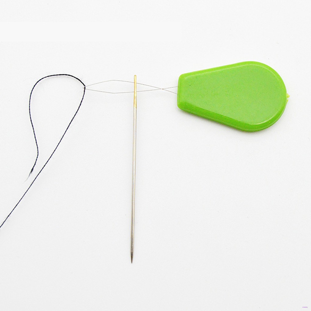 Dụng cụ xỏ chỉ đa công dụng màu sắc ngẫu nhiên tiện lợi