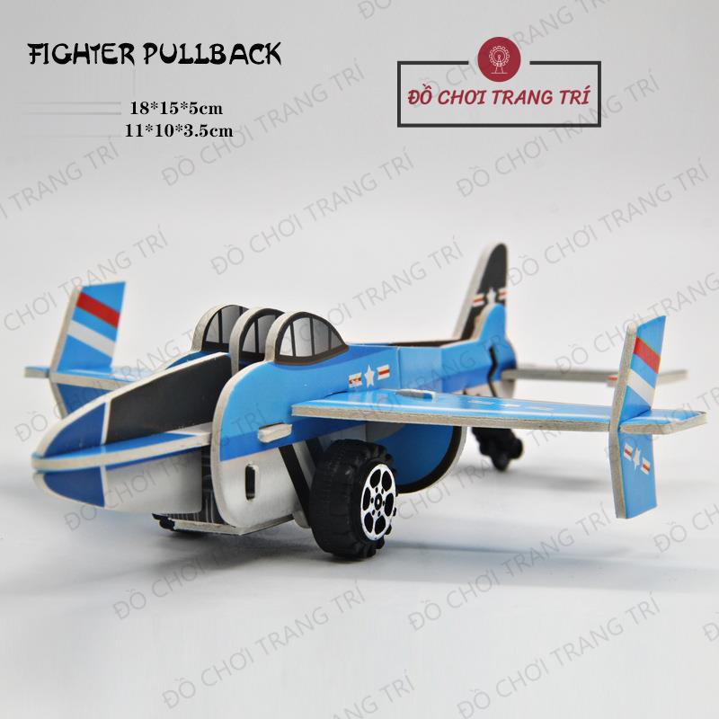 Mô hình 3D giấy tự ráp - Mô hình máy bay, xe tăng chiến đấu