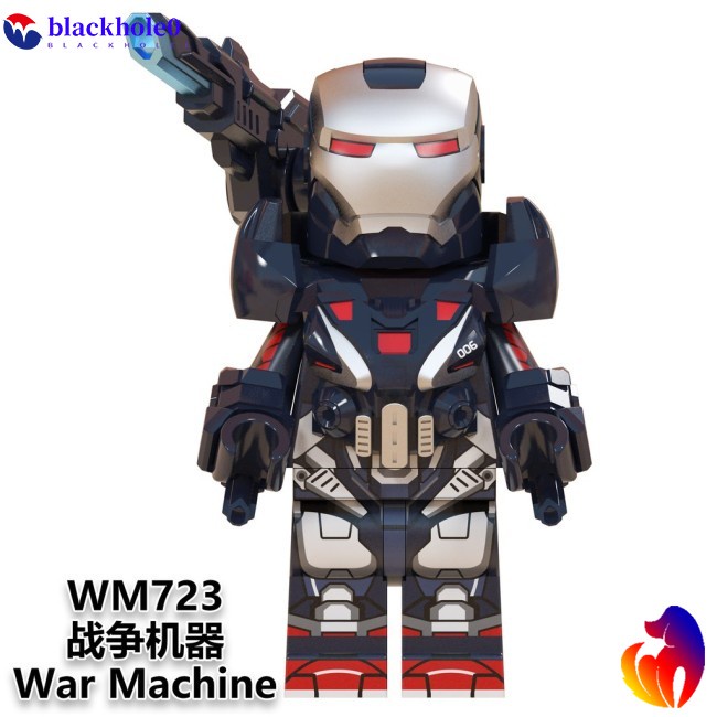 Mô hình đồ chơi Marvel Avengers 4 Iron Man Thor War Machine Ant-Man cho trẻ em WM6063