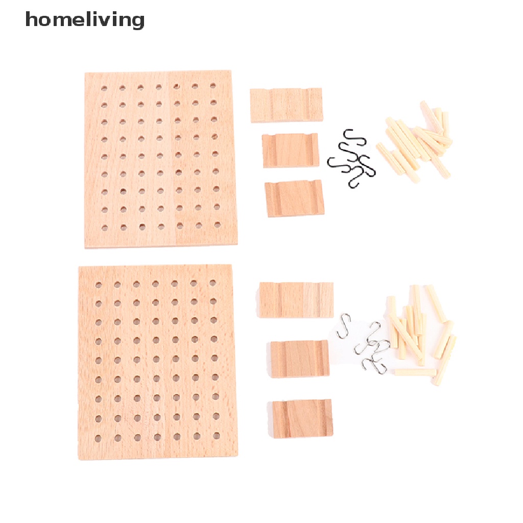 1 Bộ Kệ Gỗ Để Đồ Tỉ Lệ 1: 12 Trang Trí Nhà Búp Bê