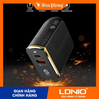 Củ sạc nhanh PD kèm cáp LDNIO A2502C