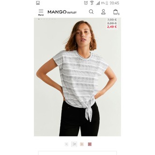 Áo phông Mango auth - hxt kèm bill