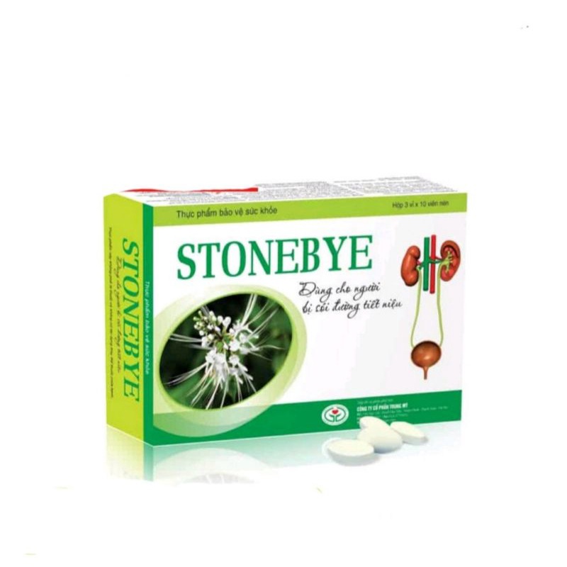 Stonebye ⚡ HaiLinh pharmacy ⚡ Hộp 30 viên Hỗ trợ giảm sỏi thận, tiết niệu, bàng quang