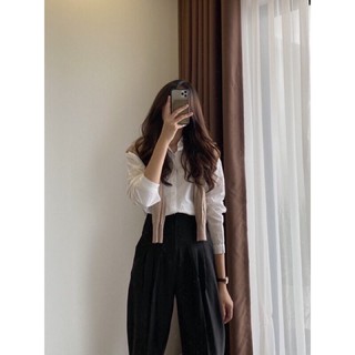 Quần baggy cạp liền 2 khuy -  4BASIC - QBG01