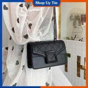 Túi xách nữ khóa vuông đeo chéo phong cách sang trọng KVUONG02 BIGBAG SHOP