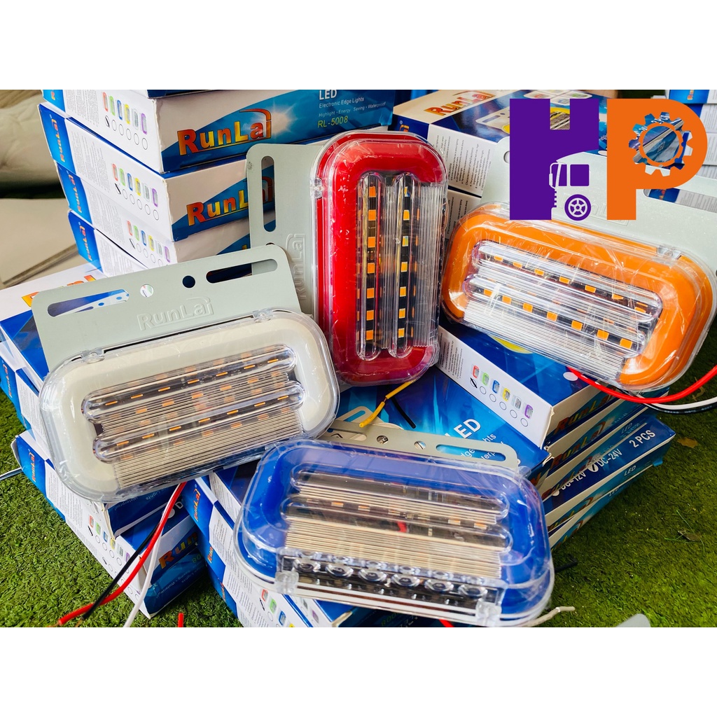 Đèn LED Sườn Xe Tải - Ô Tô 12V - 24V Đủ Màu