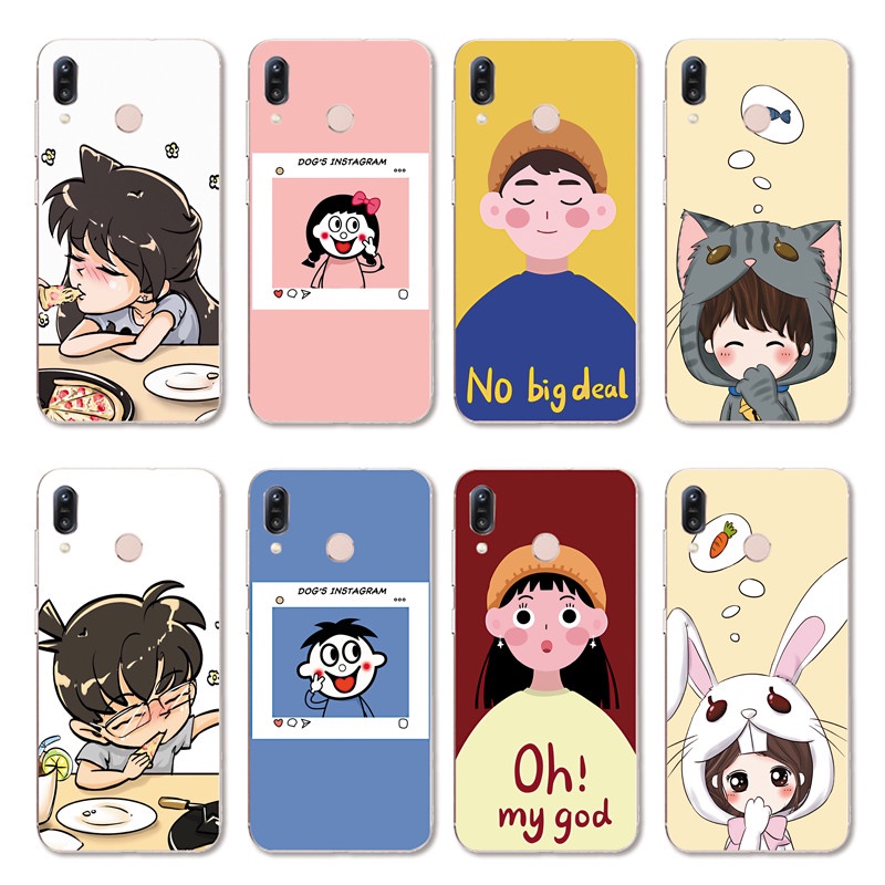 Ốp điện thoại tpu silicon mềm họa tiết hoạt hình cho xiaomi redmi note 7 / note 6 / note 5 pro / note 5a