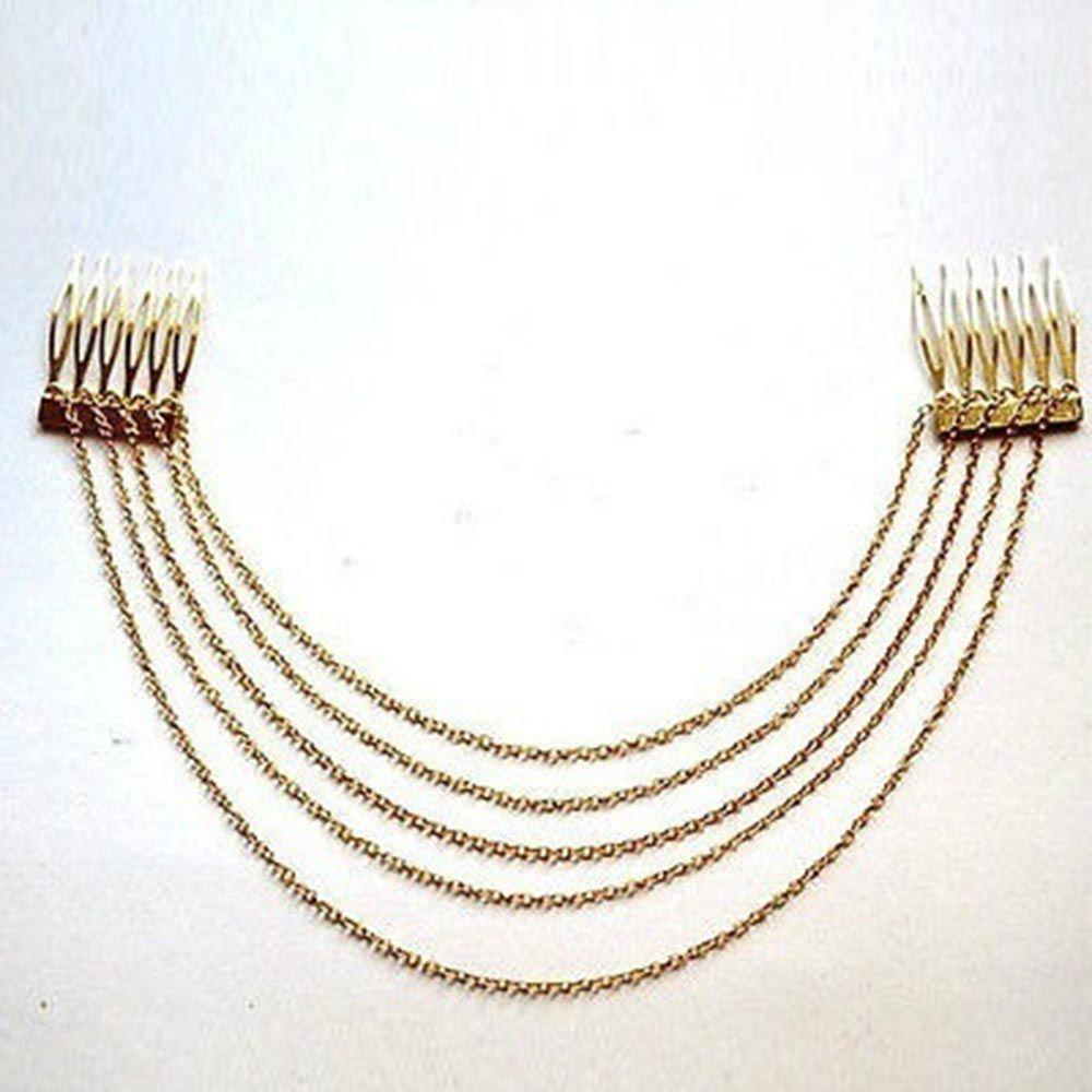 Băng Đô Cài Tóc Phối Tua Rua Thời Trang