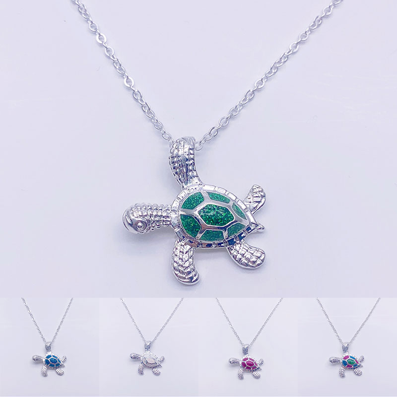 Dây chuyền hợp kim mặt hình rùa biển đáng yêu thời trang