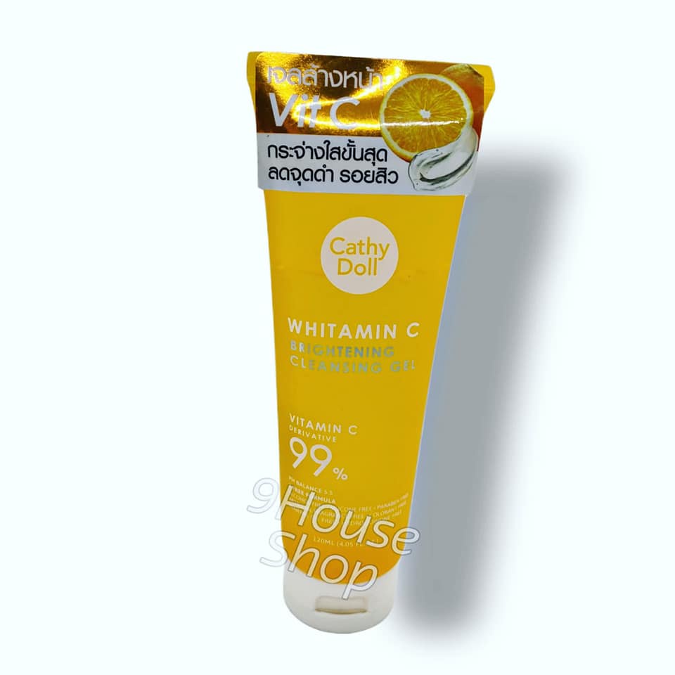 01 Tuýp Gel Rửa Mặt Cathy Doll Smoothing Cleansing Gel Thái Lan 120ml