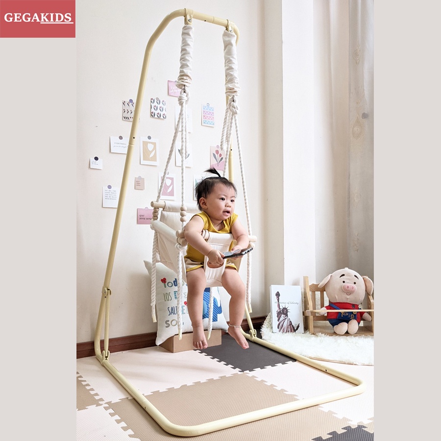 Xích đu GEGAKIDS - Sản phẩm đi kèm Nhún Nhảy mẫu Cao Cấp( GGK-L-CC-S ) ( Không gồm Khung )