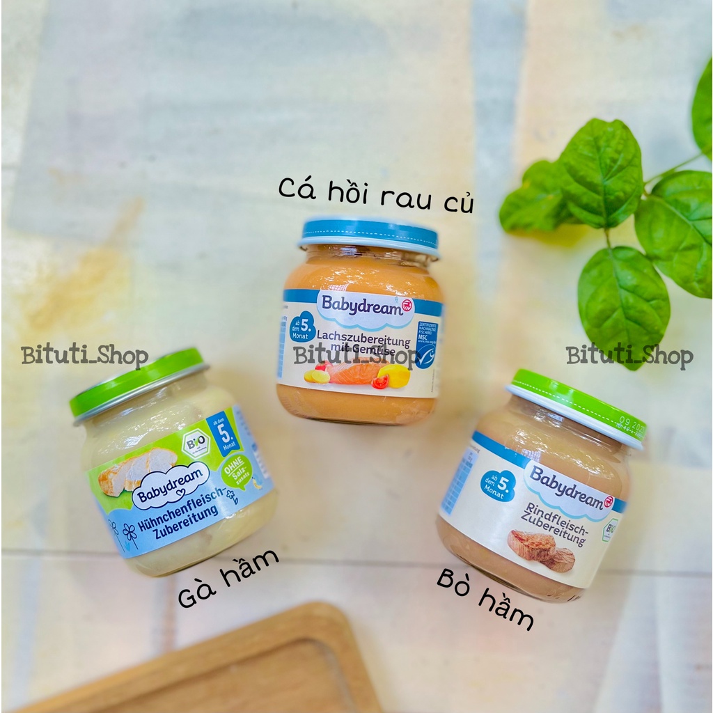 Hũ dinh dưỡng Babydream vị mặn cho bé ăn dặm từ 5 tháng hũ - Bituti Shop