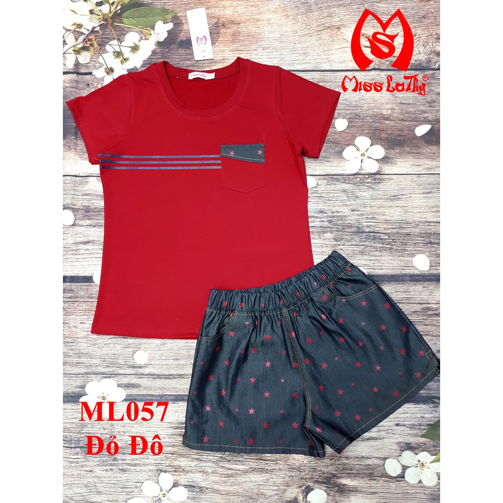 [Freeship từ 150k] ML057+ - Bộ mặc nhà nữ Jean Ngôi Sao MISS LATHY | BigBuy360 - bigbuy360.vn