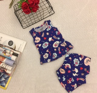 Đồ bộ cotton sát nách