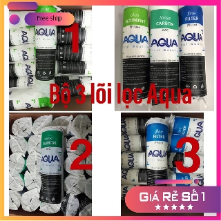 [Combo] Lõi lọc nước AQUA số 1, 2,3