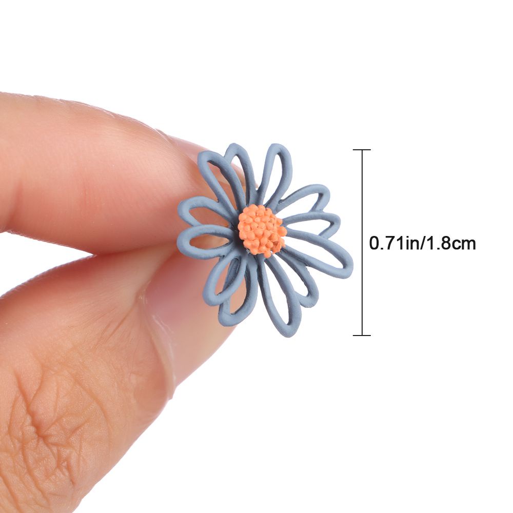 Bông Tai Hình Hoa Cúc Nhỏ Dễ Thương Phong Cách Hàn Quốc Cho Nữ