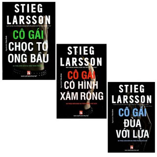 Sách - Combo Cô Gái Chọc Tổ Ong Bầu + Cô Gái Có Hình Xăm Rồng + Cô Gái Đùa Với Lửa