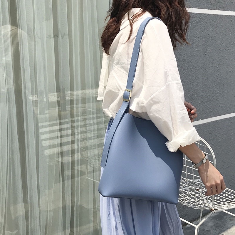 Túi tote cúc vừa A4 Guu 30 30cm