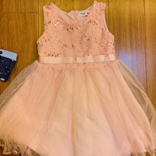 Váy hồng phấn bé gái Beautees dư xịn, hàng bên ngoài rất đẹp và nhẹ