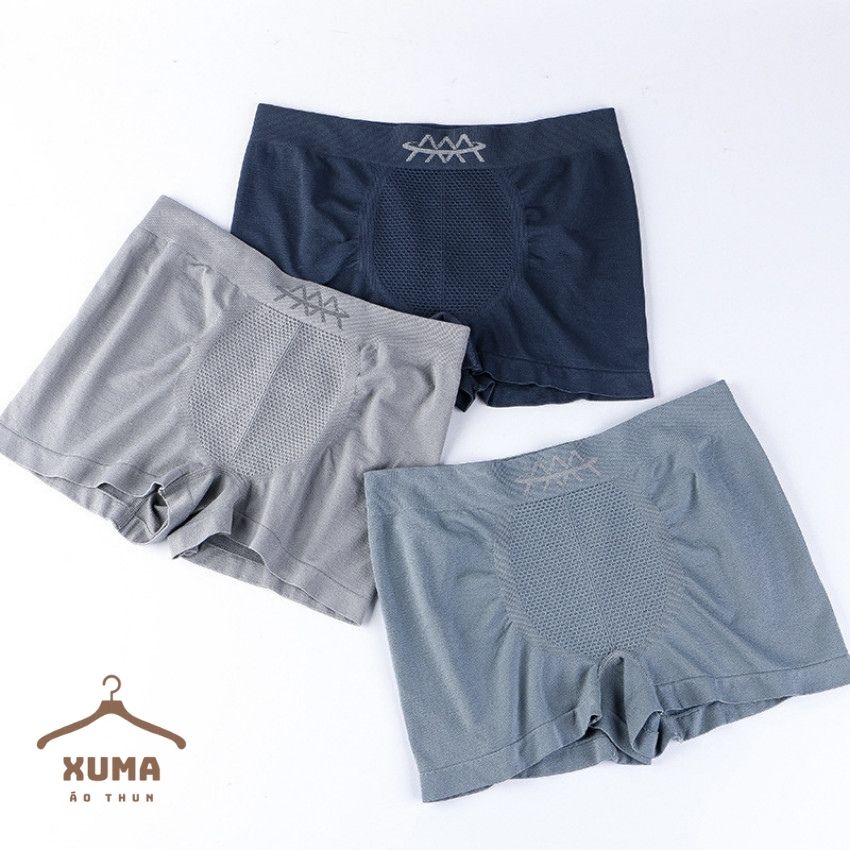 [ FREE SHIP ] Quần sịp xì quần lót đùi nam màu ngẫu nhiên mặc thun lạnh co giãn 4 chiều 5d xuma 40-80kg