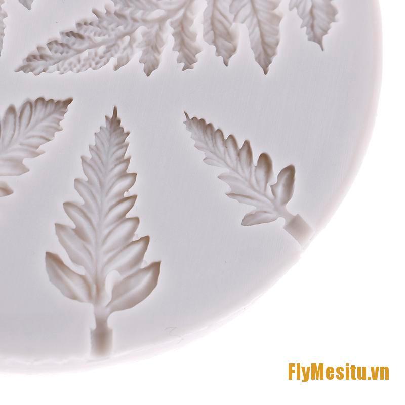 ✨FlyMesitu Leaf silicone mold fondant mold cake decorating tools chocolate gumpaste mold