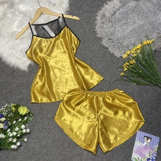 Bộ ngủ phi 2 dây phối ren phom dưới 52kg.