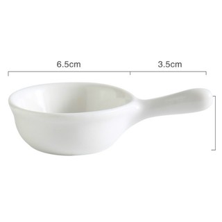 Chén đựng nước sốt 2 ngăn mini tiện lợi