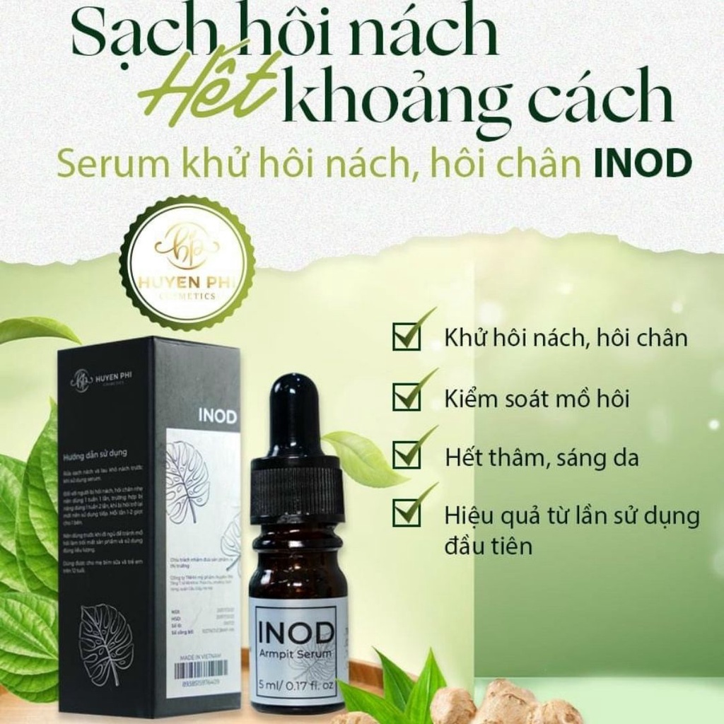 Serum Khử Mùi Hôi Nách INOD Huyền Phi chính hãng | WebRaoVat - webraovat.net.vn