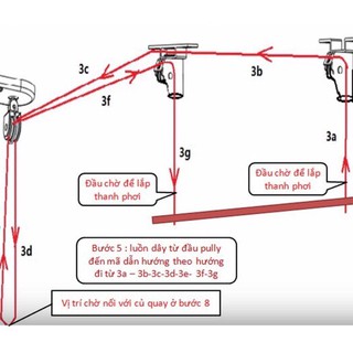 Giàn Phơi Treo Trần Hòa Phát KS950