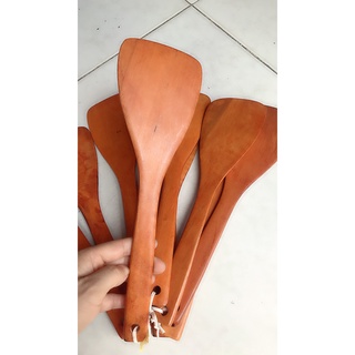 Vá gỗ, xản gỗ, muôi xới cơm, thìa gỗ nấu ăn