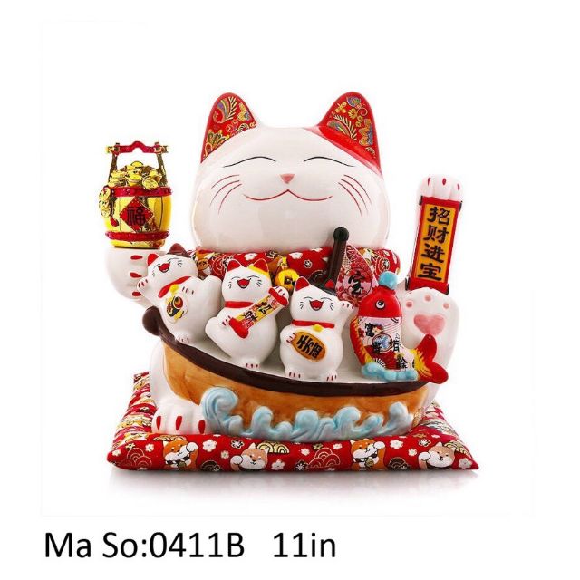 Mèo thần tài vẫy tay