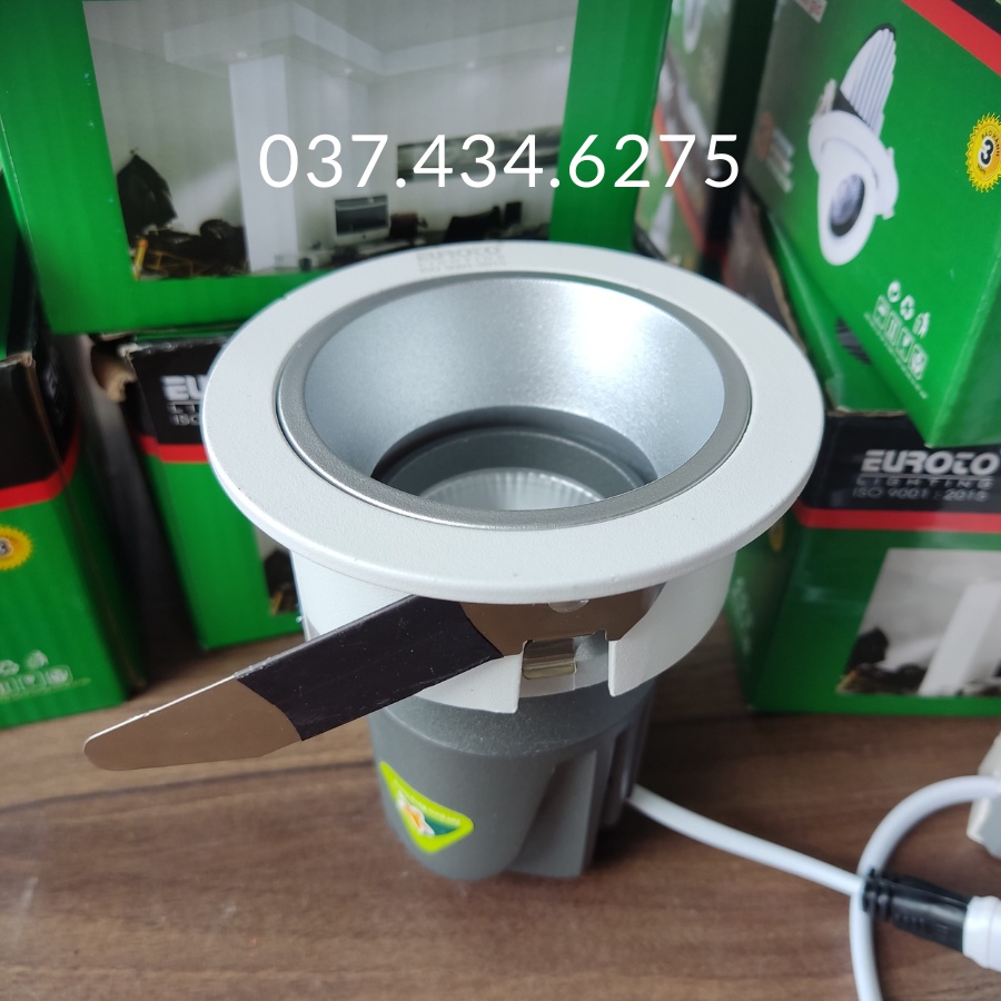 Đèn Âm Trần Spotlight Euroto Hiện Đại LA-491 - Sử Dụng Chip Mỹ - Bảo Hành 3 Năm