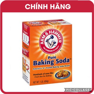Bột nổi Baking Soda Arm & Hammer của Mỹ loại 454g (hsd 2021)