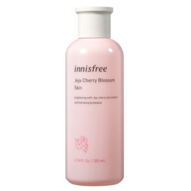 Bộ sản phẩm tinh chất hoa anh đào Innisfree jeju Cherry Blossom Skin Tone Up Cream Jelly Cream