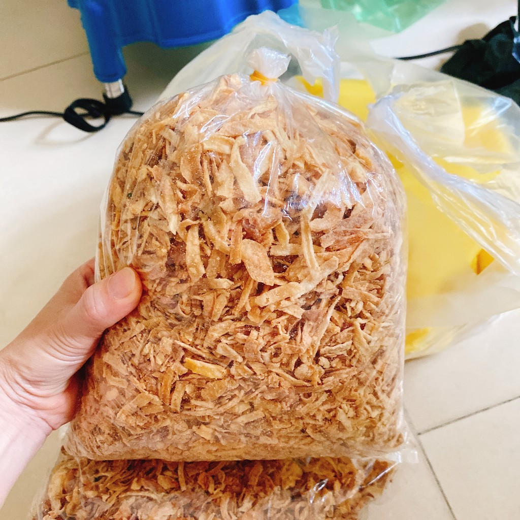 [HCM] 1kg hành phi loại ngon, nguyên