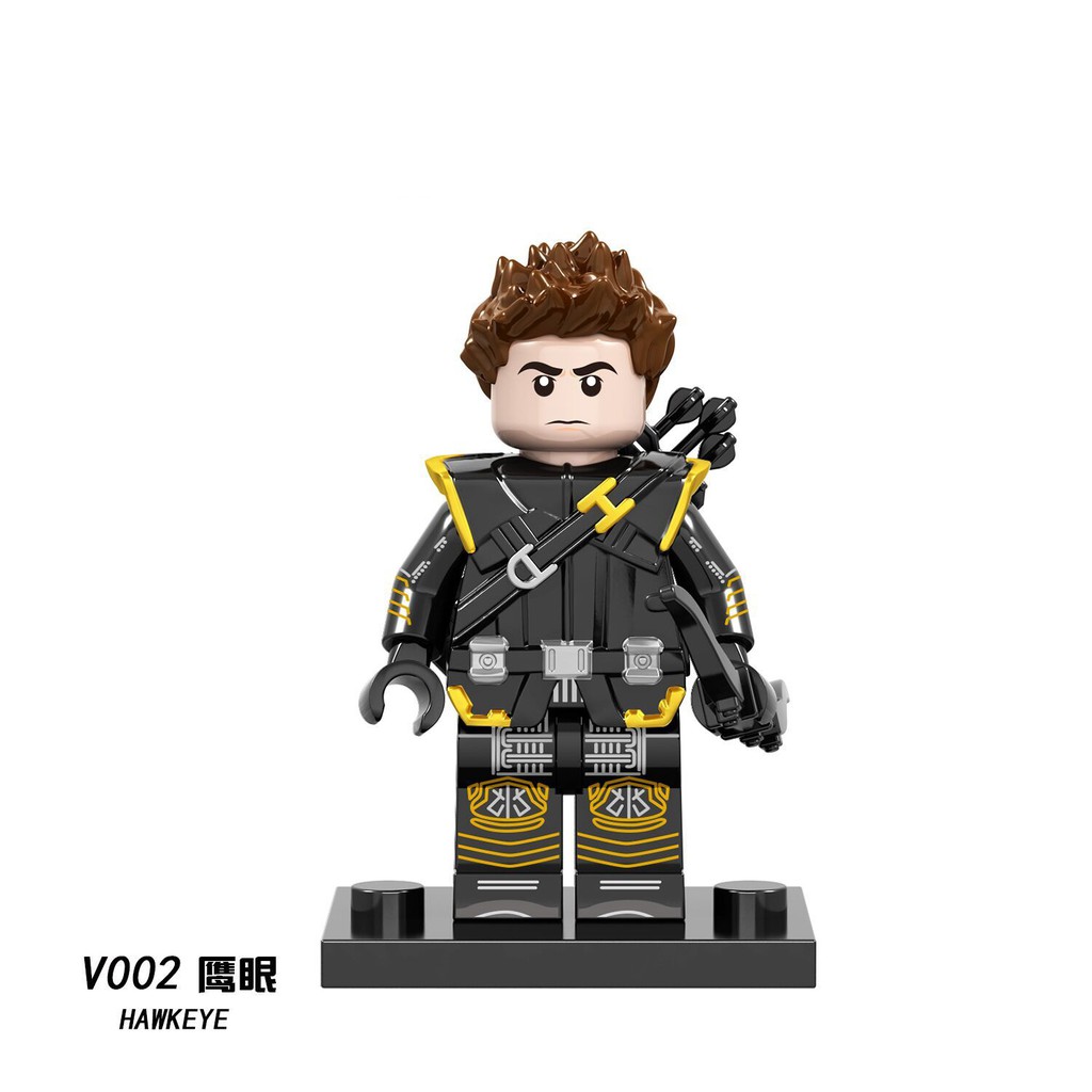 Xếp hình Minifigures Marvel Hawkeye Ronin đồ chơi lắp ráp mô hình nhân vật siêu anh hùng V 002