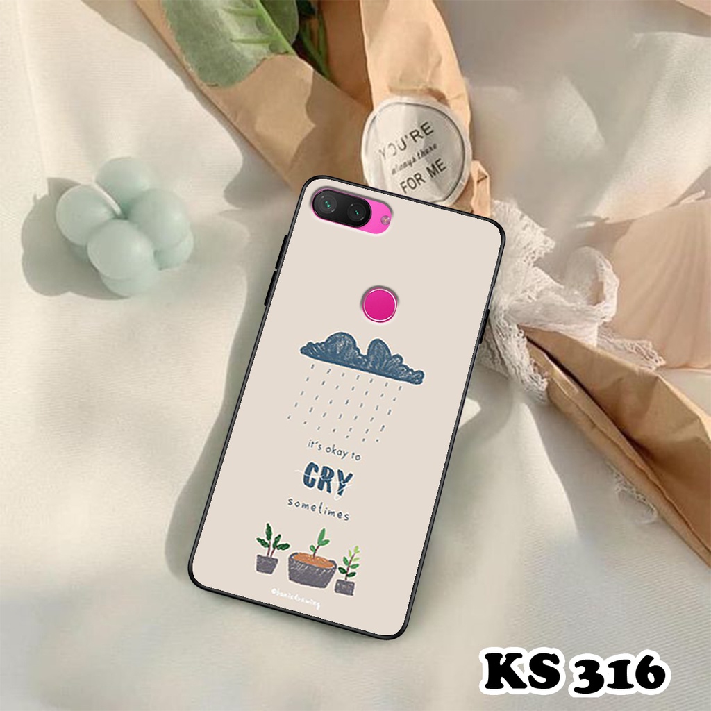 Ốp lưng Xiaomi Mi 8 - Mi 8 Lite - Mi 8 SE - Mi 9 - Mi 9 SE - Ốp in hình BlueSky - Lưng nhám viền TPU cao cấp