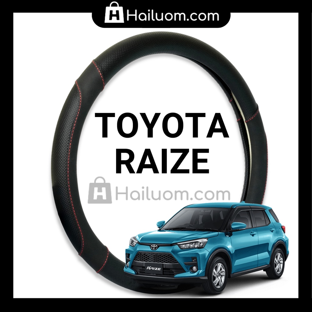 Bọc Vô Lăng ô tô TOYOTA RAIZE | Bọc Vô Lăng cao cấp Sparco Italy