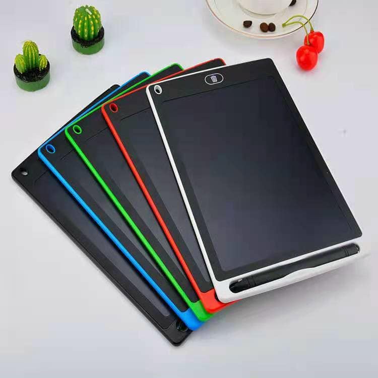 Bảng Viết Tự Xóa - Bảng Vẽ LCD Thông Minh 8.5inch Tự Xóa Cho Bé +Tặng Kèm Bút Vẽ