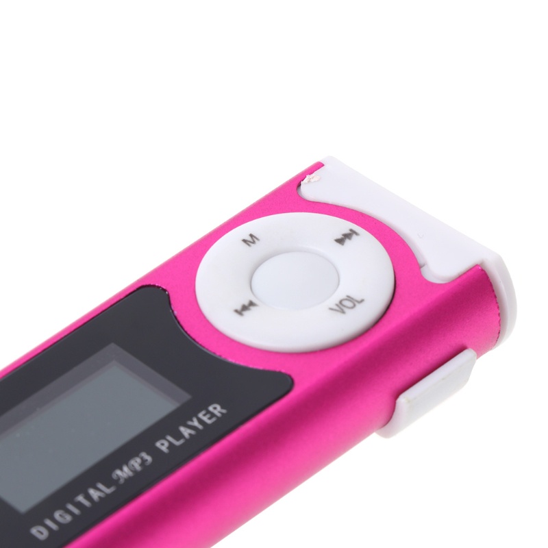 Máy Nghe Nhạc Mp3 Mini 32gb Hỗ Trợ Thẻ Nhớ Micro Sd Tf