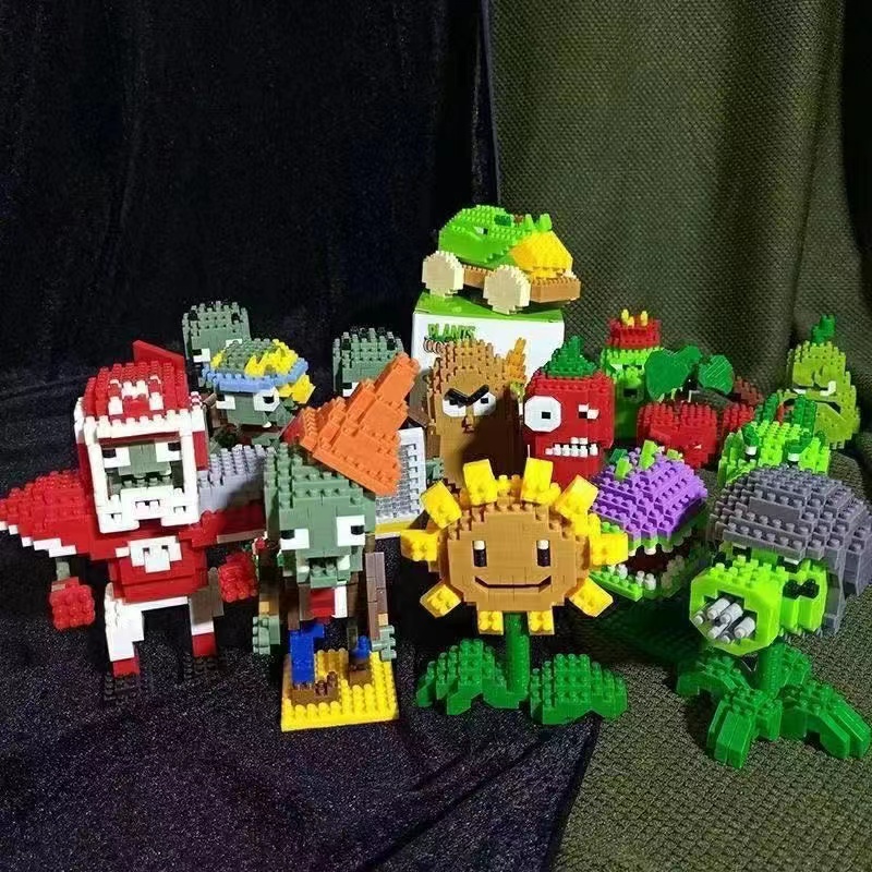 Bộ Đồ Chơi  Mini Hình Plant Zombie Cho Bé
