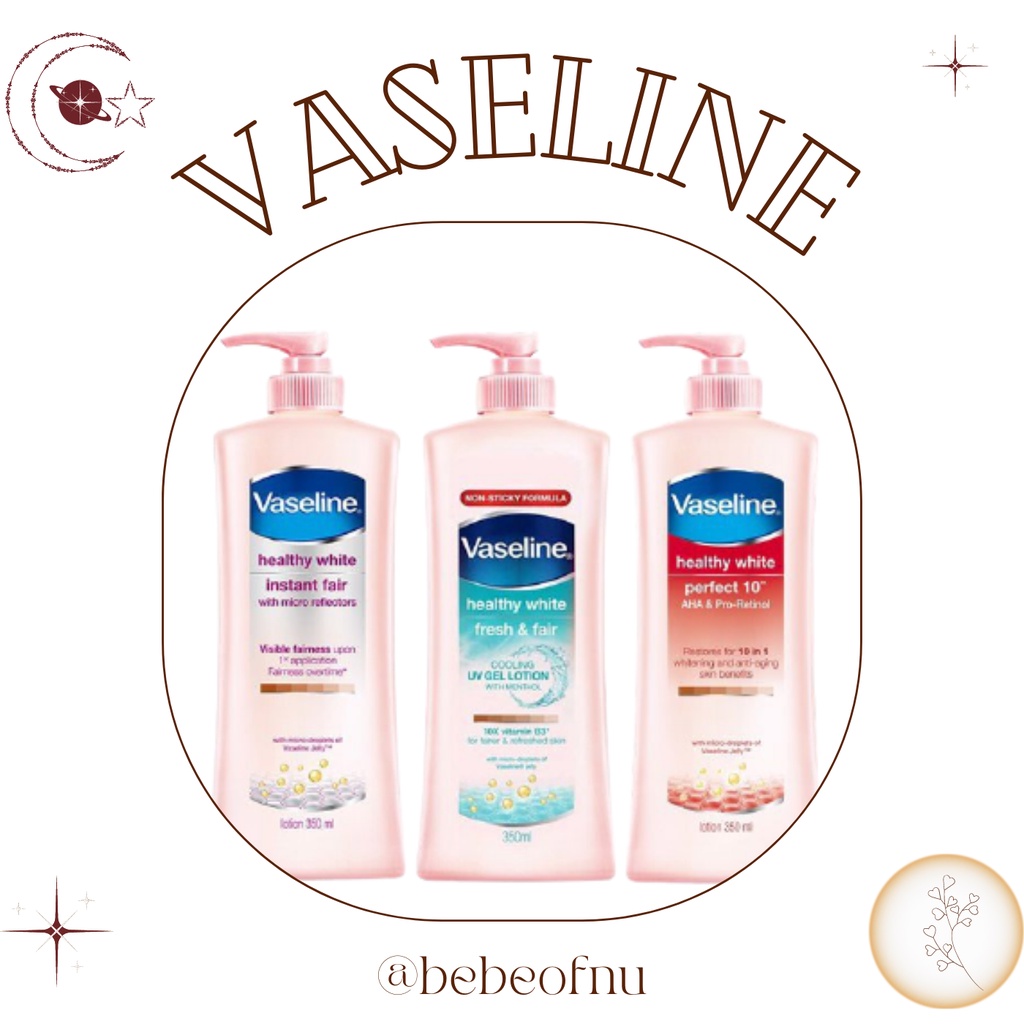 Sữa Dưỡng Thể Vaseline 350ml [Tem phụ tiếng Việt]