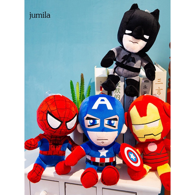Búp bê nhồi bông hình siêu anh hùng Iron Man Captain America