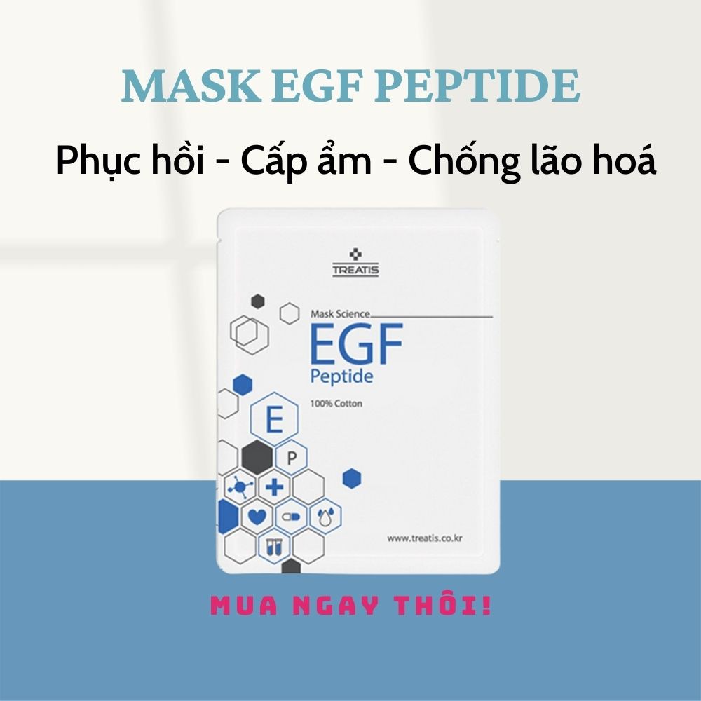 [CHÍNH HÃNG] Mặt Nạ Phục Hồi Da TREATIS EGF PEPTIDE MASK