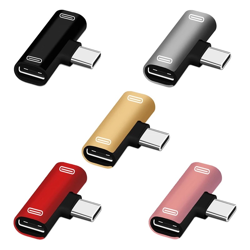 Đầu Chuyển Đổi Âm Thanh Type-C / 2 Trong 1 Chuyên Dụng Cho Huawei Mate / Dual
