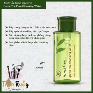Nước Tẩy Trang Chiết Xuất Trà Xanh Innisfree Green Tea Cleansing Water 300ml