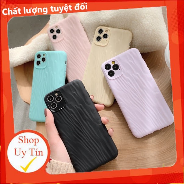 nếp nhăn màu trơn 6plus/6splus/7plus/8plus/X/Xs/Xsmax/11/11promax