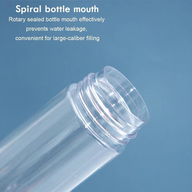 Bình Đựng Xà Phòng Rỗng Kèm Cọ Rửa Bằng Silicon Trong Suốt Tiện Dụng Cho Nhà Tắm