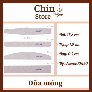 Dũa móng tay Nailbox dài
